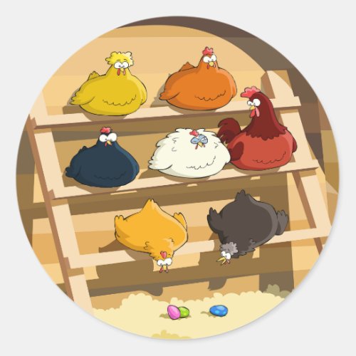 Hen House Stickers