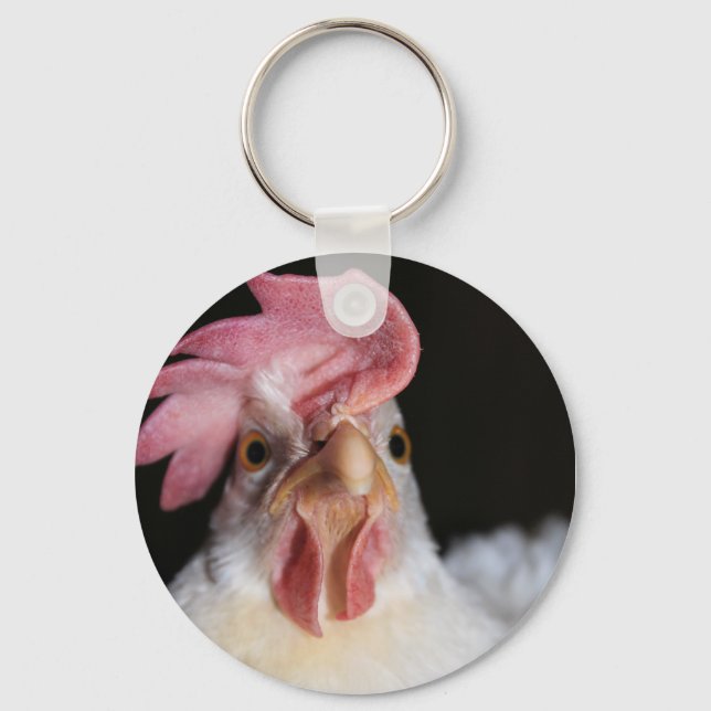 Hen Keychain (Front)