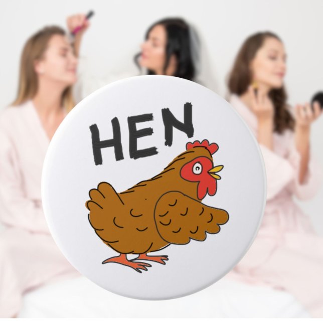 Hen party badge pin for bride to be (Hen do)