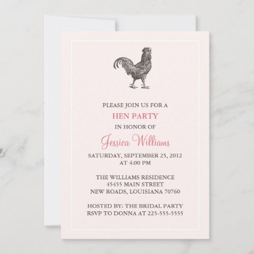 Hen Party Invites