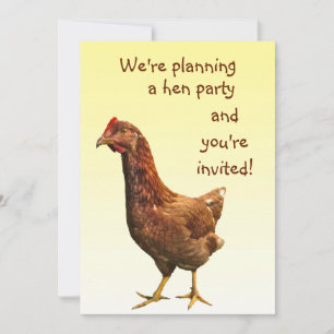 Hen Party Invitation