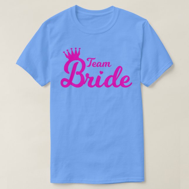 Hen Party Shirt Team Bride (Design Front)