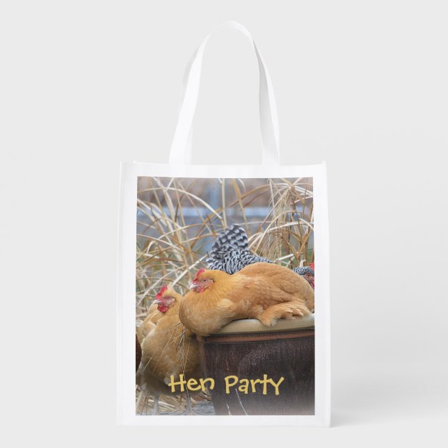 Hen Party Shopping Bag (Back)