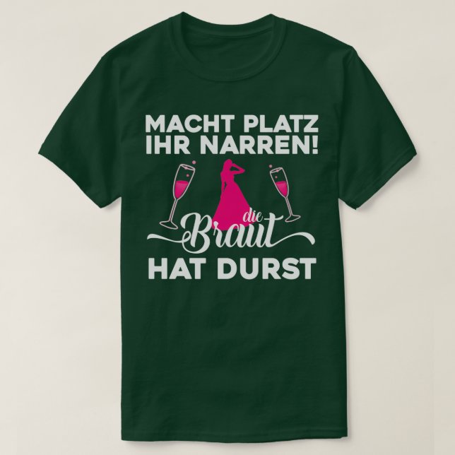 Hen Party Team Bride Gift 1 T-Shirt (Design Front)