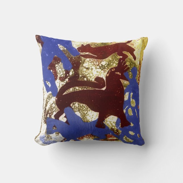 Hen Party Throw Pillow (Front)