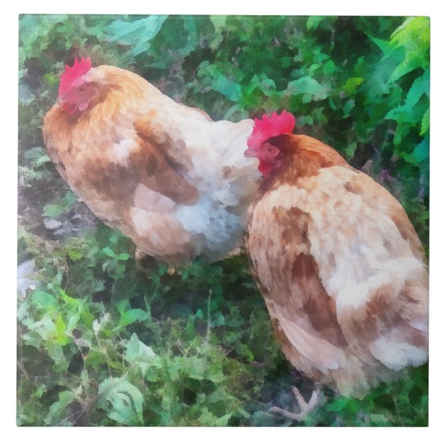 Hen Party Tile (Front)