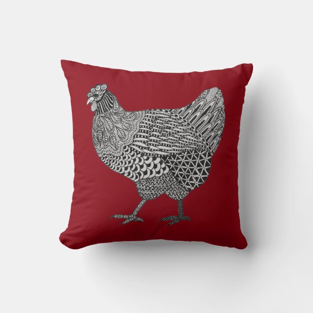 hen pillow (Front)