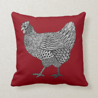hen pillow