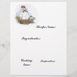 hen recipe paper