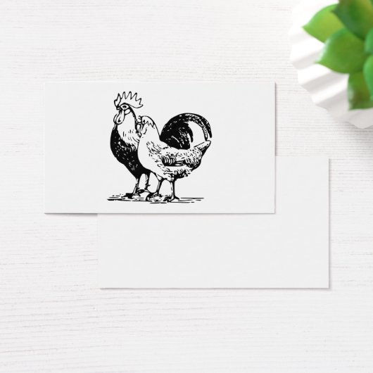 Hen & Rooster (Desk)