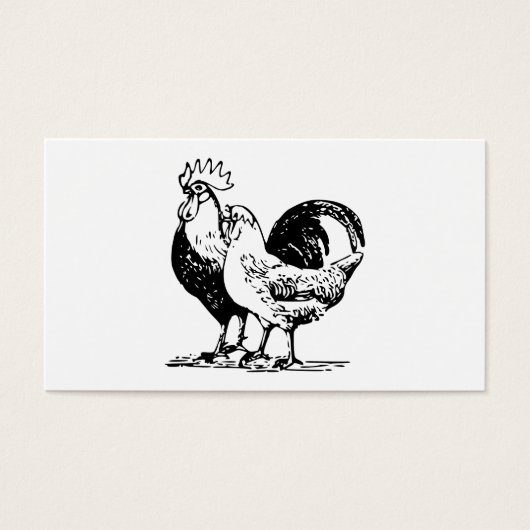 Hen & Rooster (Front)