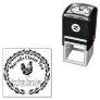 Hen Wreath Classic Egg Carton Labeling Self-inking Stamp