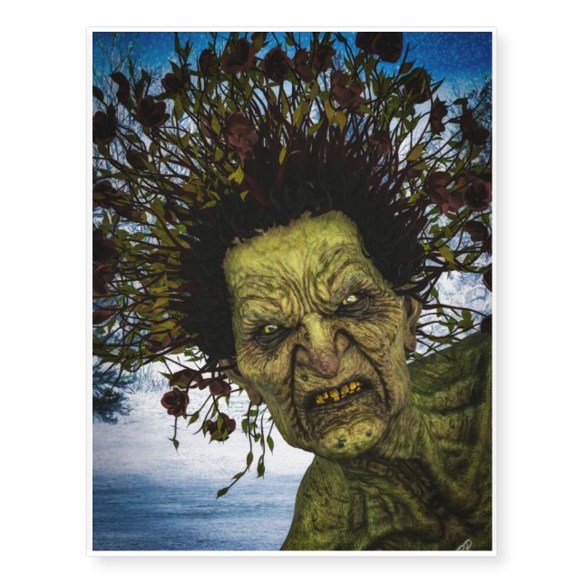 Henbane Pokeweed Temporary Tattoos (Front)