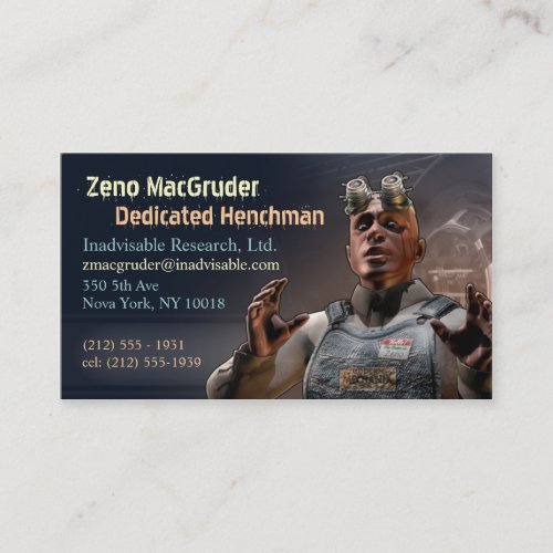 Henchman Business Cards