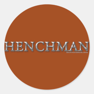 Henchman Classic Round Sticker