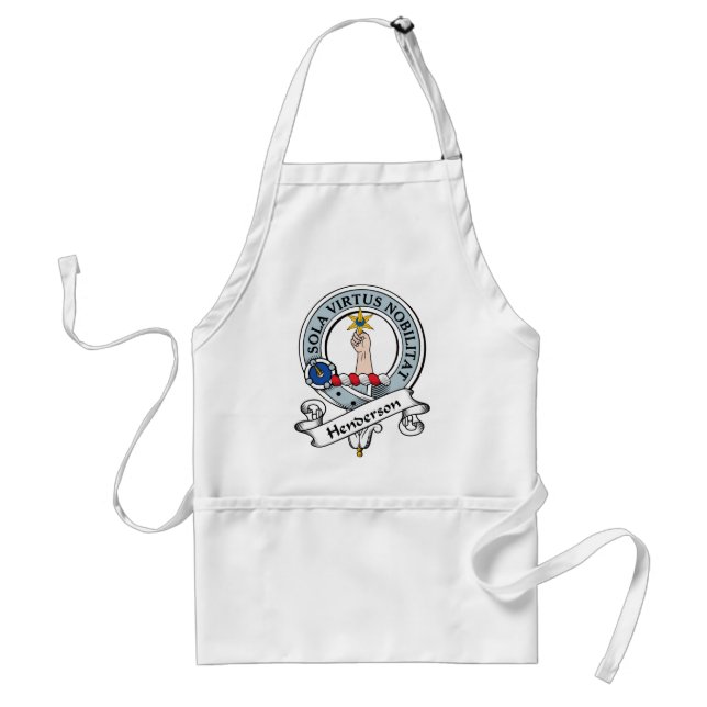 Henderson Clan Badge Adult Apron (Front)