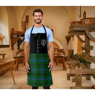 Henderson Clan Badge & Tartan Kilt Apron