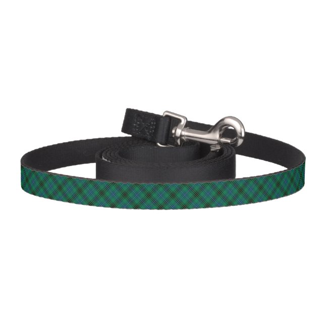 Henderson Clan Tartan Bright Green Plaid Pet Leash (Hook)