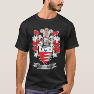 Henderson Family Crest Coat of Arms T-Shirt