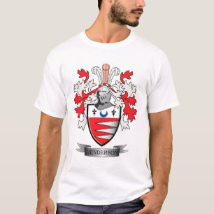 Henderson Family Crest Coat of Arms T-Shirt