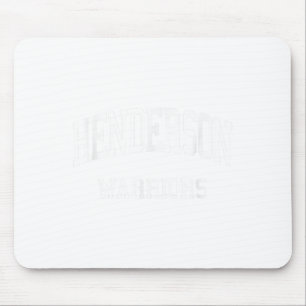 Henderson High School Hs West Chester Pa Retro Spo Mouse Pad