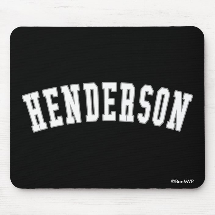 Henderson Mouse Pad