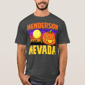 Henderson Nevada Happy Halloween Party Local City  T-Shirt