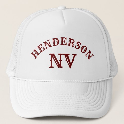 Henderson Nevada Trucker Hat