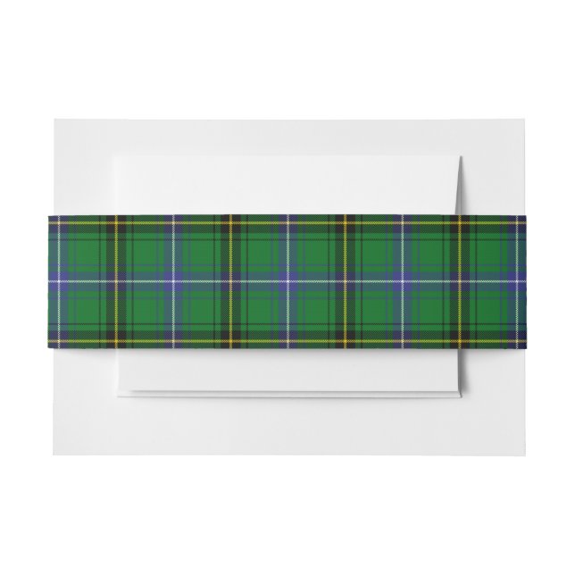Henderson Scottish Tartan Belly Band (Front Example)