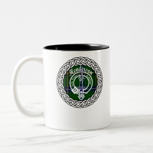 Henderson surname Scottish Clan tartancrest Two_Tone Coffee Mug