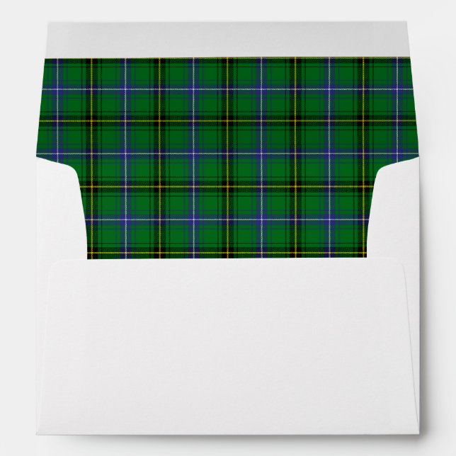 Henderson Tartan Wedding Envelopes (Back (Bottom))