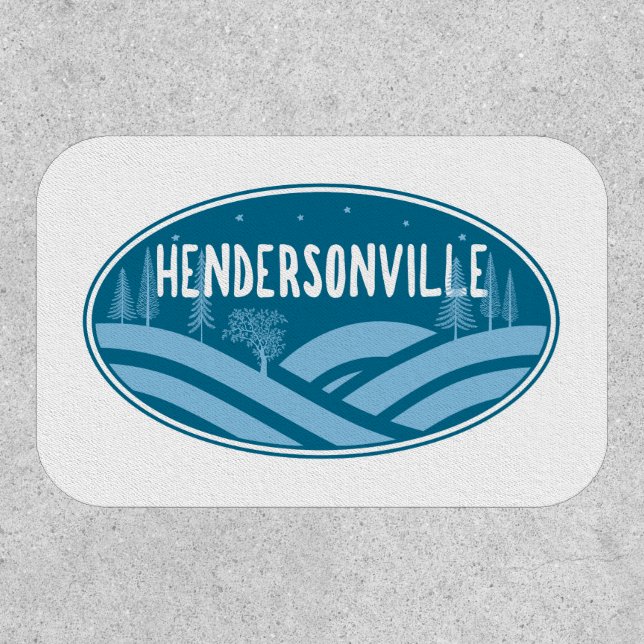 Hendersonville North Carolina Outdoors Patch (Front)