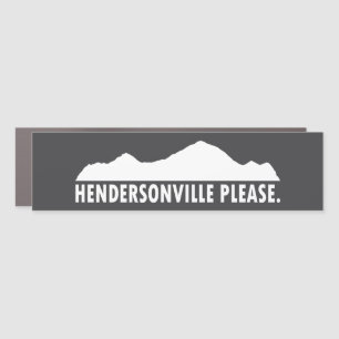 Hendersonville North Carolina Please Car Magnet