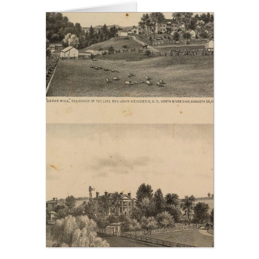 Hendren residences cards (Front)