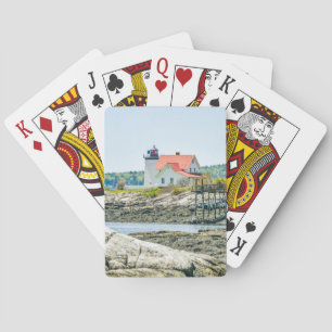 Hendricks Head Lighthouse Maine Poker Cards