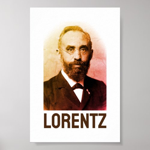 Hendrik Lorentz Poster