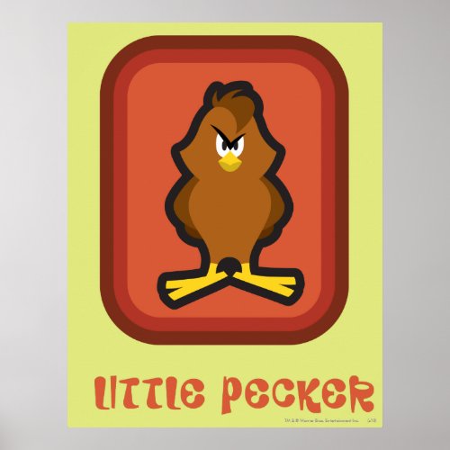 Henery Hawk Little Pecker Poster
