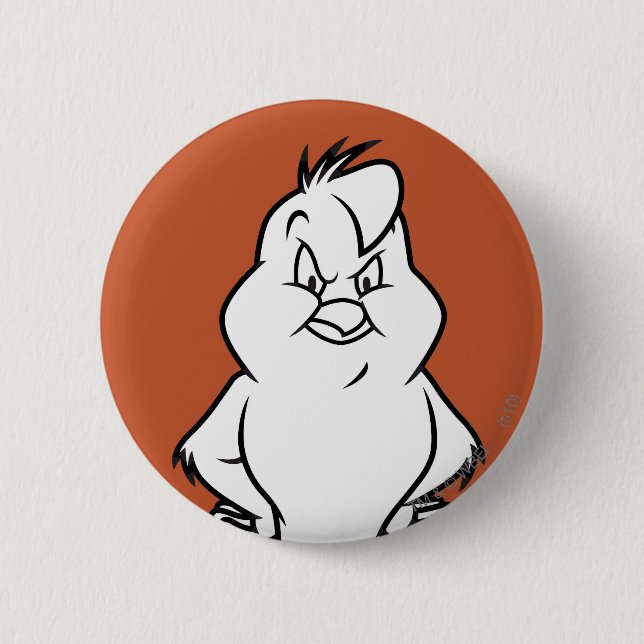 Henery Hawk Pinback Button (Front)
