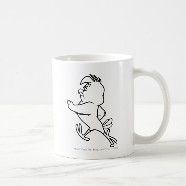 Henery Hawk Walking Coffee Mug (Right)