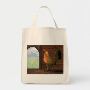 Henhouse View Tote Bag