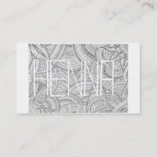 Henna Artist Business Card