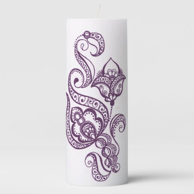 Henna candle  (Front)
