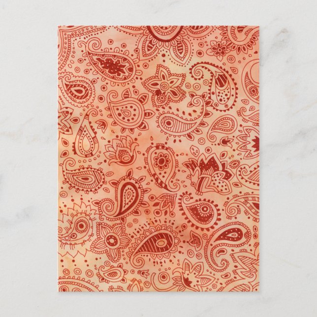 Henna Design Postcard (Front)