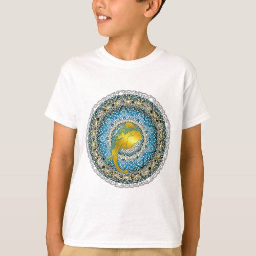 Henna Elephant Mandala Ganesha Mindfulness Gifts T_Shirt