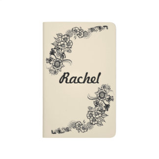 Henna Flowers Notebook Journal