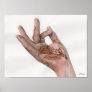 Henna Hand Art Print Mehndi Ready To Frame Miranda
