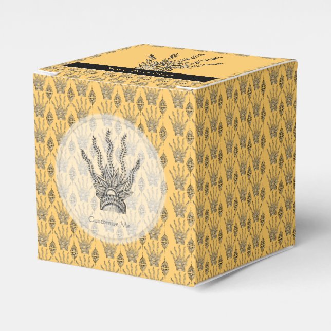Henna Hand (Original) Favor Boxes (Front Side)