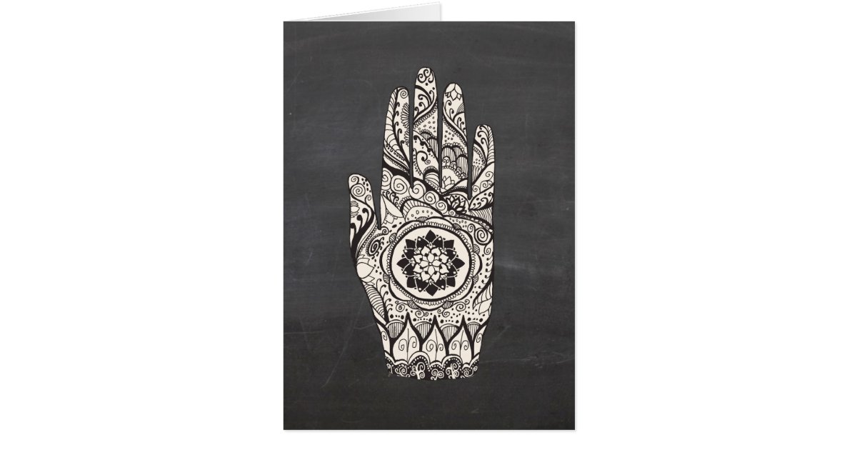 flower henna hand tattoos
