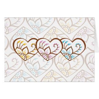 Henna Heart Card