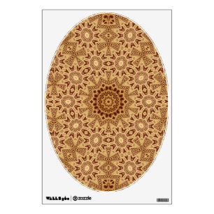 Henna Lace - Art for Your Toilet Wall Decal